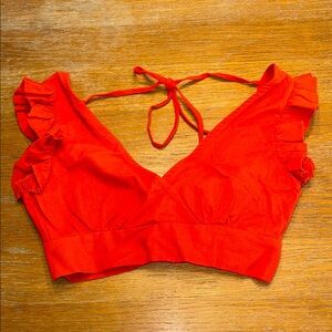SHEIN Orange Crop Top